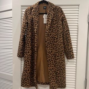 Brand new Zara cheetah coat